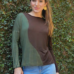 Long sleeve blouse
