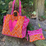 Orange Bandana Bag - KOPLIN SHOP