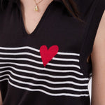 Black Polo Tricot Dress