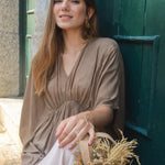 Kaftan Tie Dye - Brown
