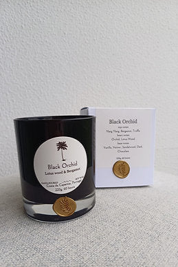 Candel black orchid