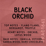Candel black orchid