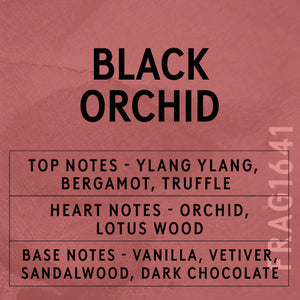 Candel black orchid