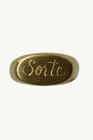 Sorte ring - KOPLIN SHOP