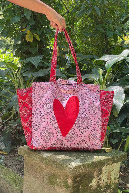 Pink Bandana Bag - KOPLIN SHOP