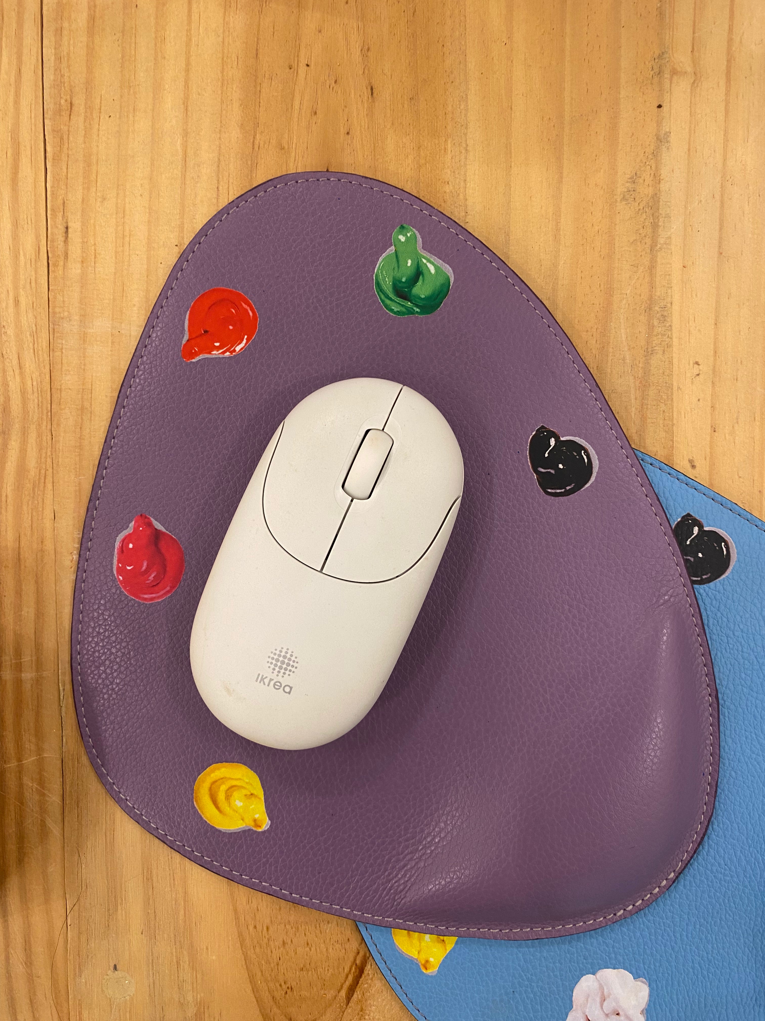 Watercolour leather mousepad - KOPLIN SHOP
