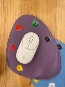 Watercolour leather mousepad - KOPLIN SHOP