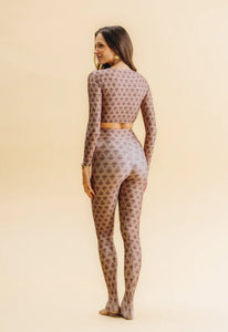 Legging High Hamsa Mocha