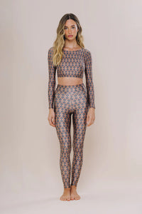 Legging Slim Indian Camel