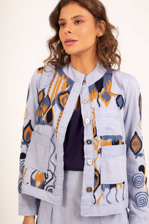 Chambrey Embroidered Marrakech Jacket - KOPLIN SHOP