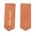 Soneca leather magnetic bookmark - KOPLIN SHOP