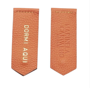 Soneca leather magnetic bookmark - KOPLIN SHOP