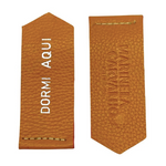 Soneca leather magnetic bookmark - KOPLIN SHOP