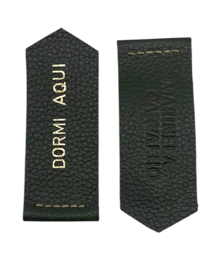 Soneca leather magnetic bookmark - KOPLIN SHOP