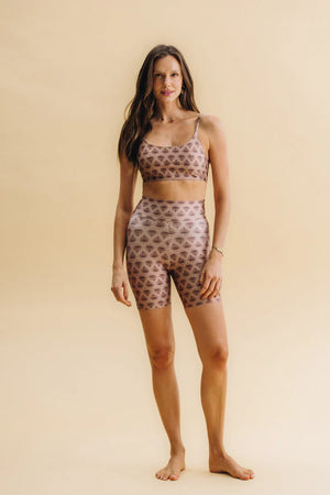 Top New Fit Hamsa Mocha