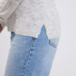 Off White Mushroom Sweater - KOPLIN SHOP