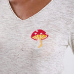 Off White Mushroom Sweater - KOPLIN SHOP