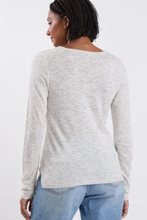 Off White Mushroom Sweater - KOPLIN SHOP