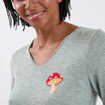 Green Mushroom Sweater - KOPLIN SHOP