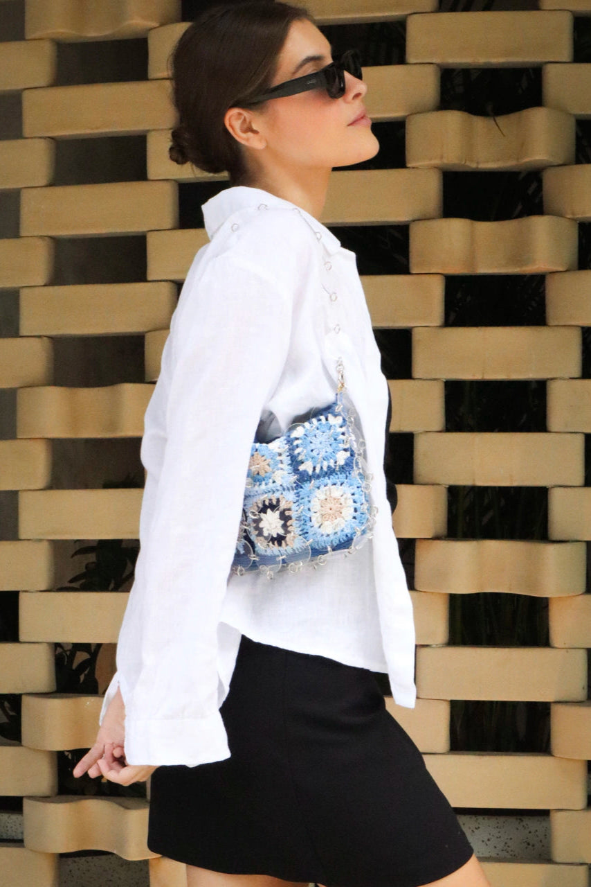 Crystal Crochet Bag