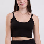 Top Tricot Basic - black