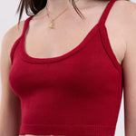 Top Tricot Basic - Red