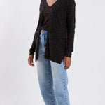 Black Smile Cardigan - KOPLIN SHOP