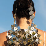Martini Heart Silver/Gold Bag