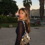 Martini Heart Silver/Gold Bag