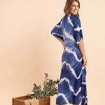 Kaftan Tie Dye - Dark Blue