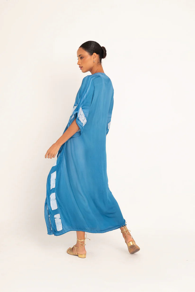 Kaftan Tie Dye - Blue