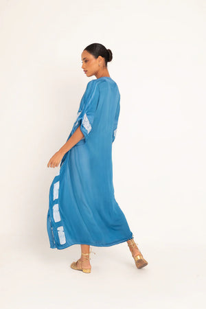 Kaftan Tie Dye - Blue