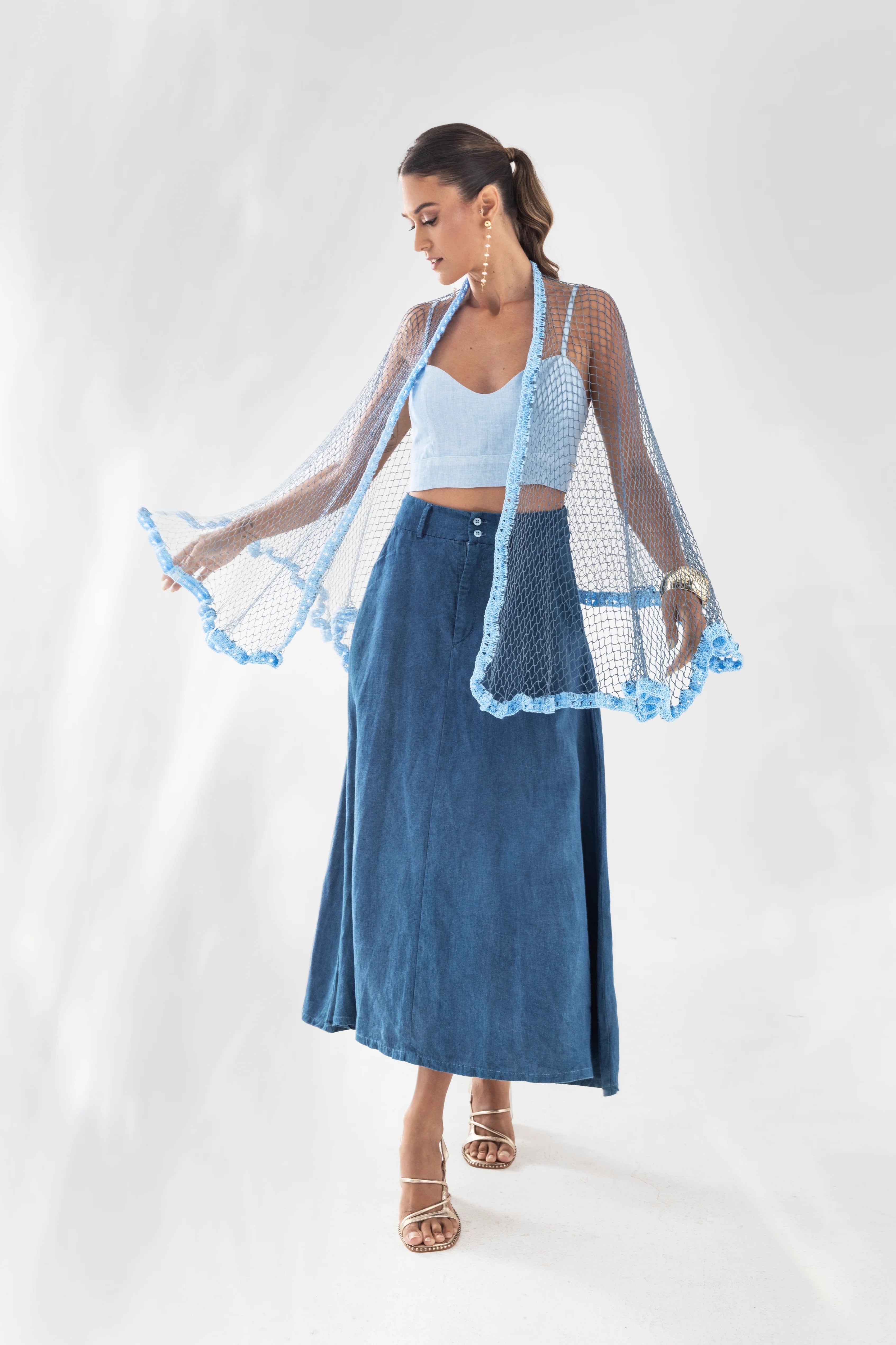 Fishing Net Kimono NÓS