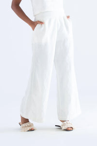 ESCOLHER Tailored Wide Leg Pants