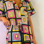Psychedelic Pajamas - Short Sleeve and Shorts