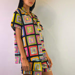 Psychedelic Pajamas - Short Sleeve and Shorts