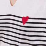 Off-white Striped Knit Polo