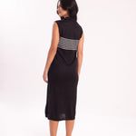 Black Polo Tricot Dress