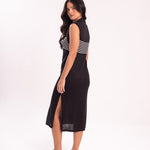 Black Polo Tricot Dress