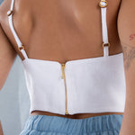 CAIS Top Pure Linen - White