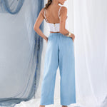 CAIS Top Pure Linen - White