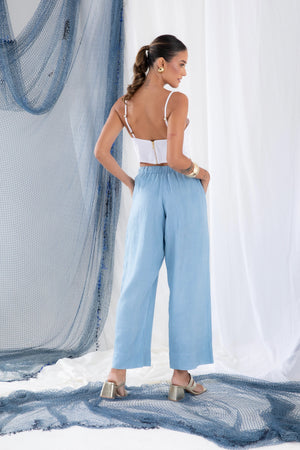 CAIS Top Pure Linen - White