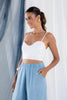 CAIS Top Pure Linen - White