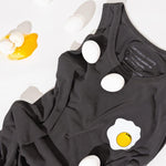 Faded Cotton Dress - Fried Egg
