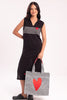 Black Polo Tricot Dress